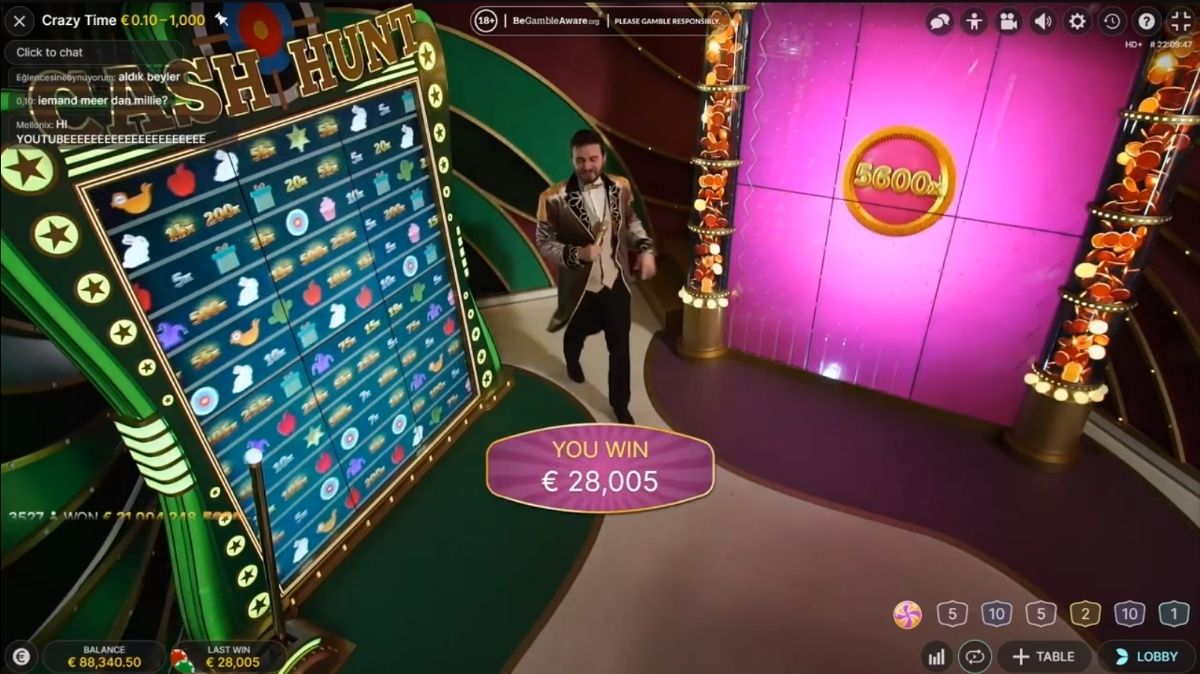 Crazy Time - Gameplay 2 - 12playme