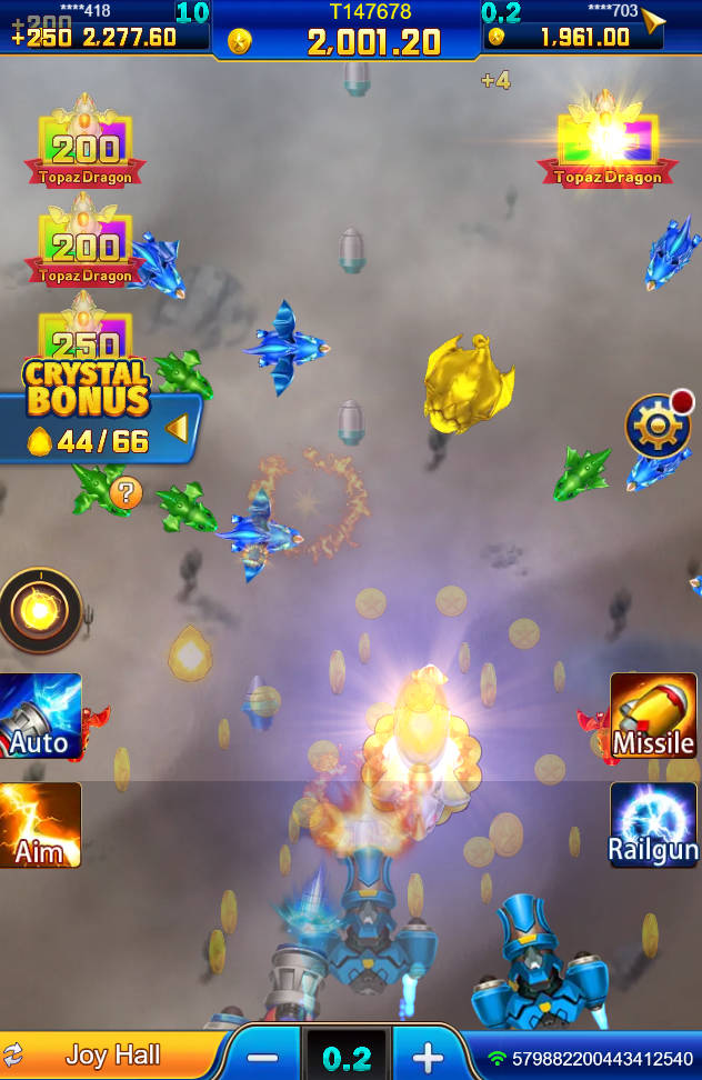 Dragon Fortune Fishing - Interface - 12playme