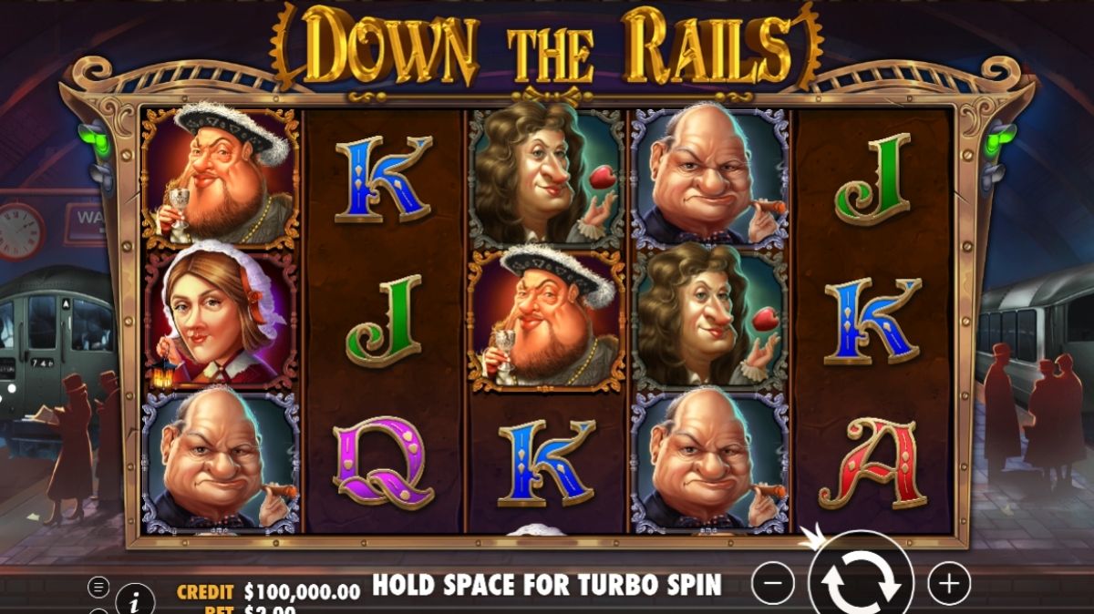 Down the Rails Slot - Interface - 12playme
