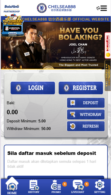 Chelsea888 - Homepage - 12playme