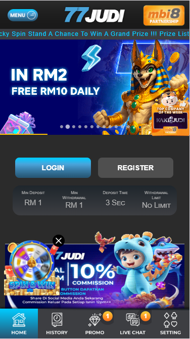 77Judi - Homepage - 12playme