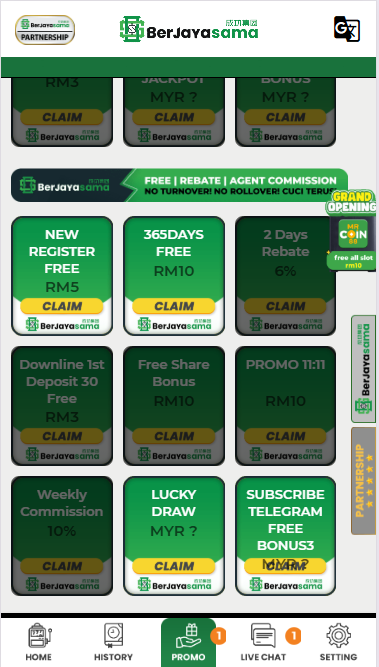 Berjayasama - Promotion - 12playme