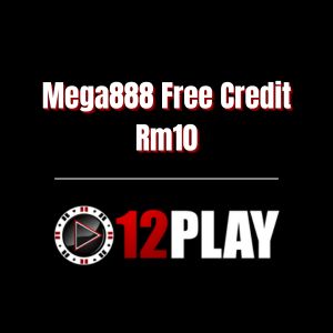 Mega888 Free Credit Rm10 - Logo - 12Play